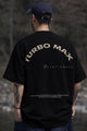 Turbo Calm Edge Men's Oversize Tee In Black