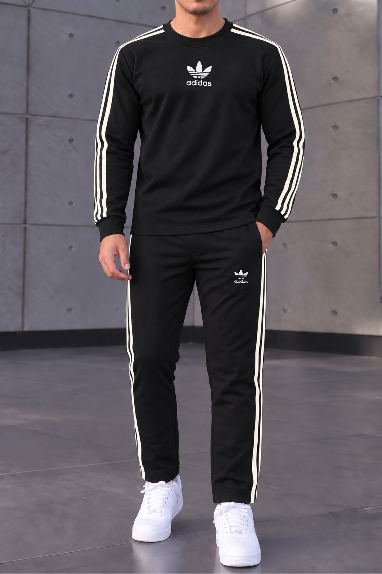 Adds Classic-Retro Lining Men's Co-Ord Set