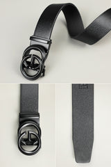 G Metal Alloy Automatic Buckle Branded Belt