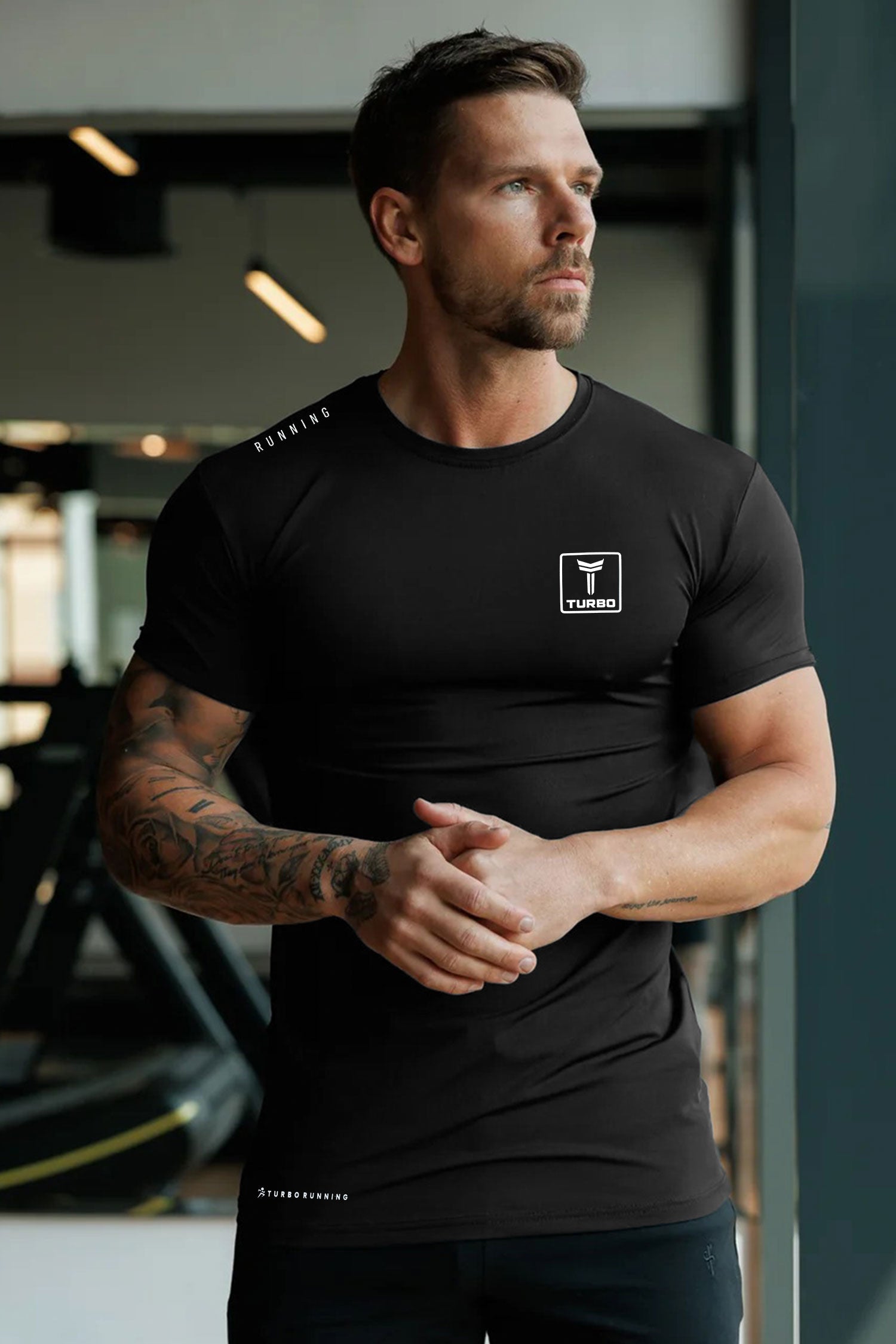 Turbo 'Aero-Flow' Perforated Running Dry-Fit Tee