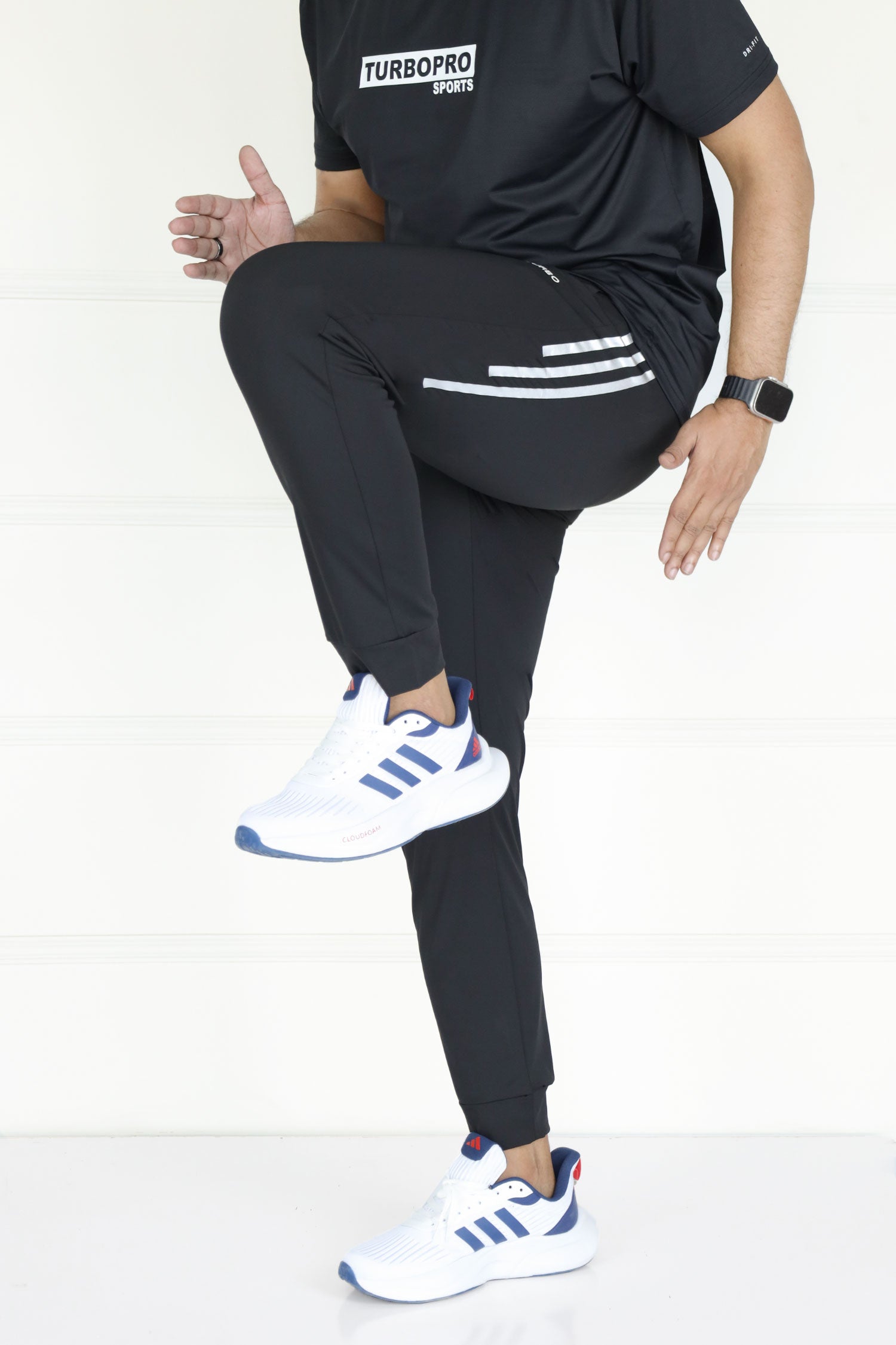 Turbo Alpha Grip Workout Running Men's Dryfit Trouser