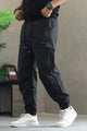 Men's  Zipper Pockets Style Cargo Trouser