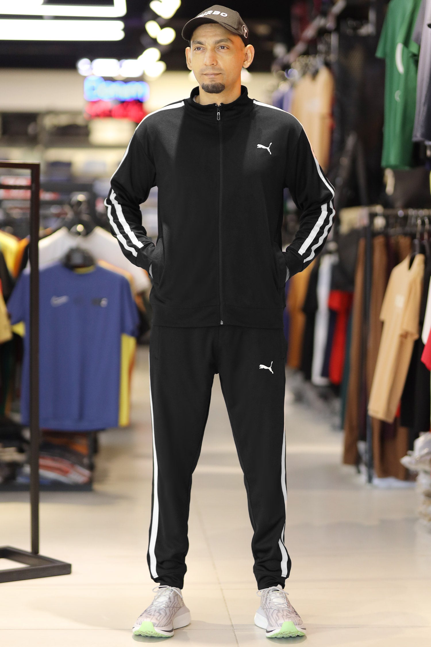 Pma Contrast Dual Side Stripe Tracksuit