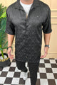 Turbo Designer Motif Floral Casual Shirt