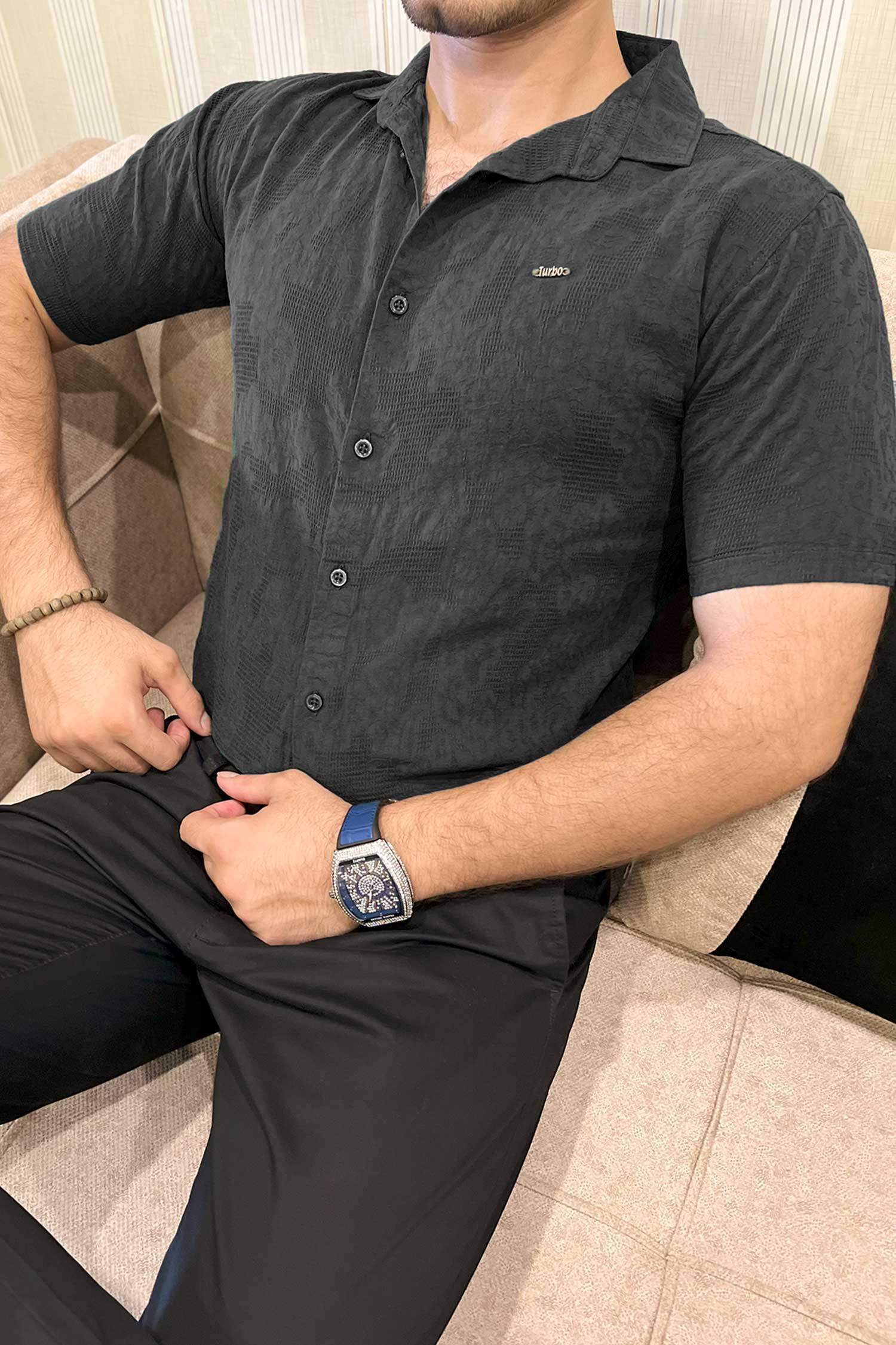 Turbo Artistic Touch Comfort Casual Shirt