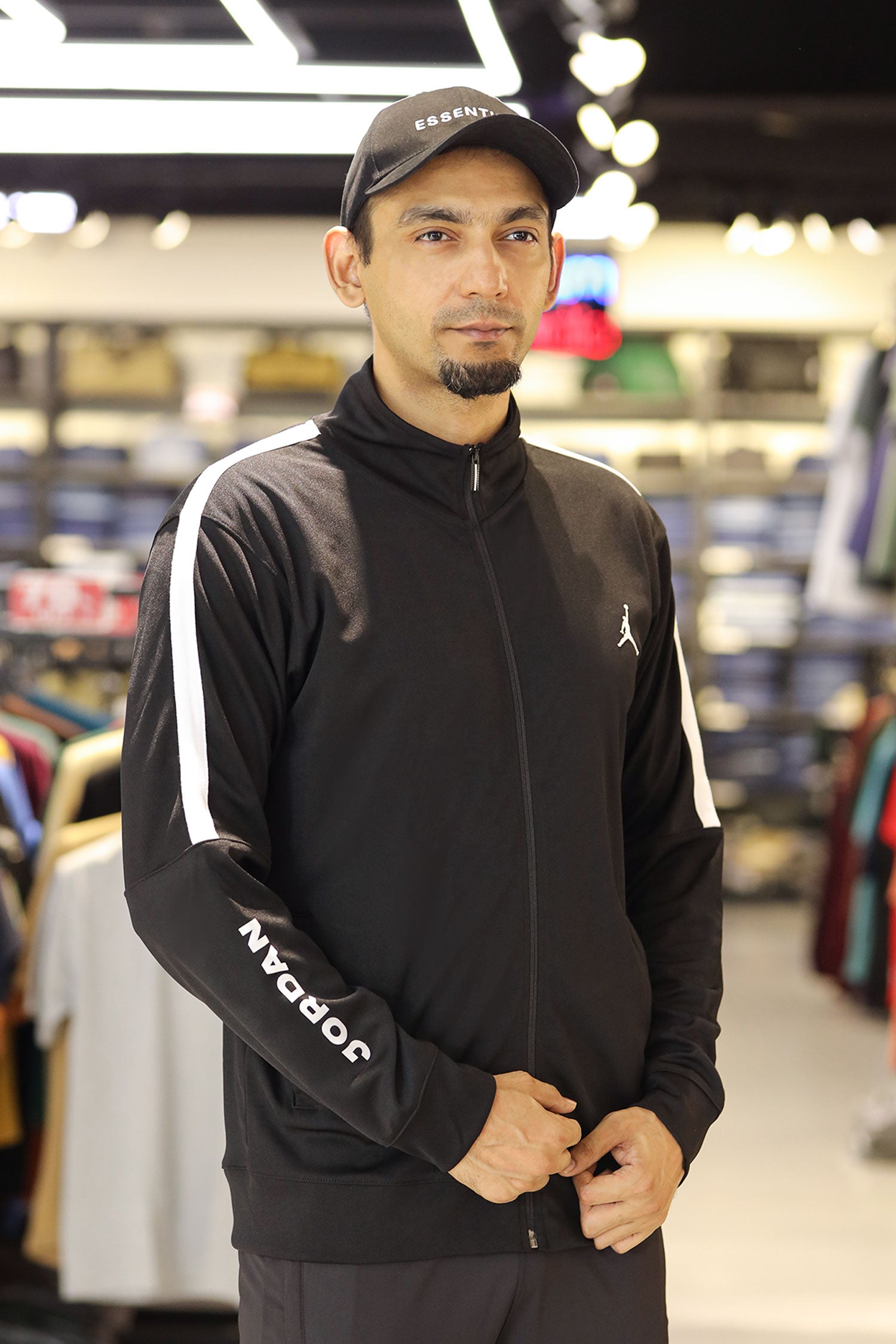 Jrdn Team Flight Training Men Zipper Upper
