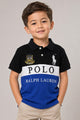 Plo Rph Lren Custom Fit In Two-Tone Younger Kids Polo Shirt