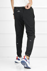 Adds Alpha Strength Micro Premium Sportswear Trouser In Black