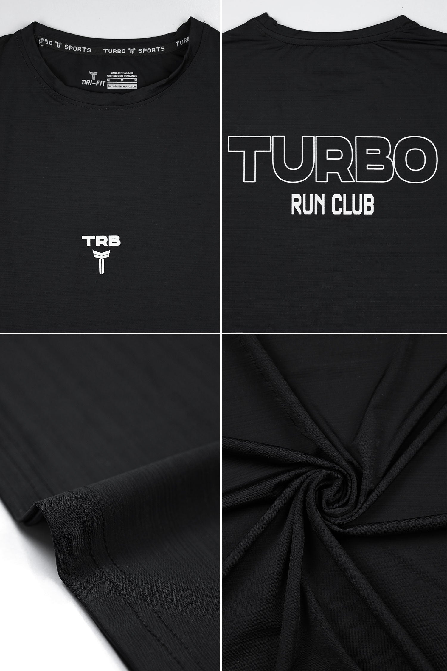 Turbo Run Club Airflow Cool Dry-Fit Tee