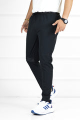 Adds Warm Fleece Micro Premium Sportswear Trouser In Black