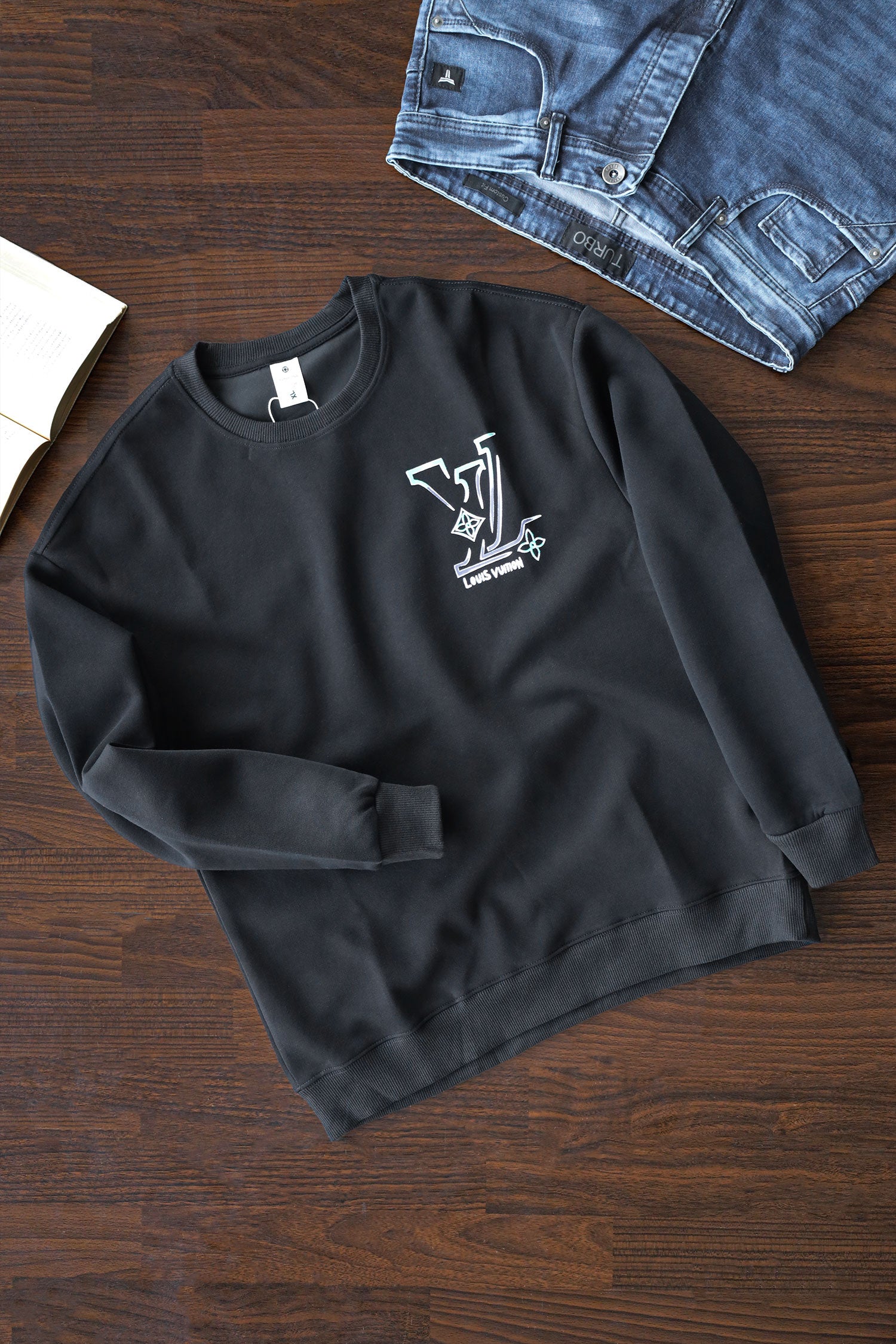 Luis Vten Designer Typography Full Sleeves Men's Sweatshirt