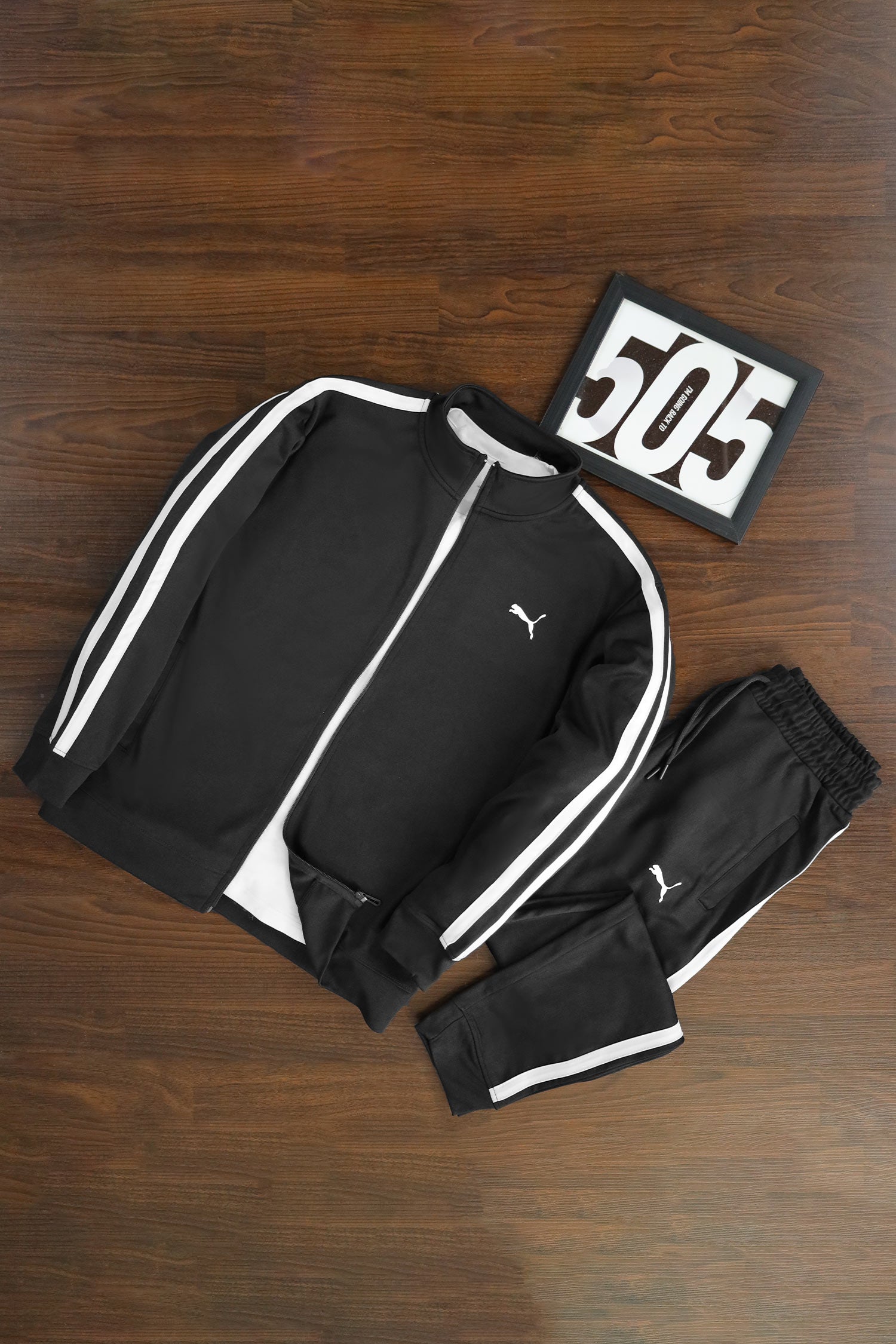 Pma Contrast Dual Side Stripe Tracksuit