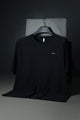 Turbo Regular-Fit Round Neck Dry-fit Shirt In Black