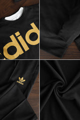 Adds Spellout Crew Round Neck Tracksuit