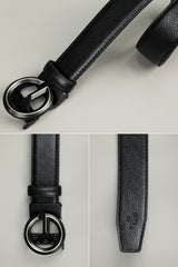 G Metal Alloy Automatic Buckle Branded Belt