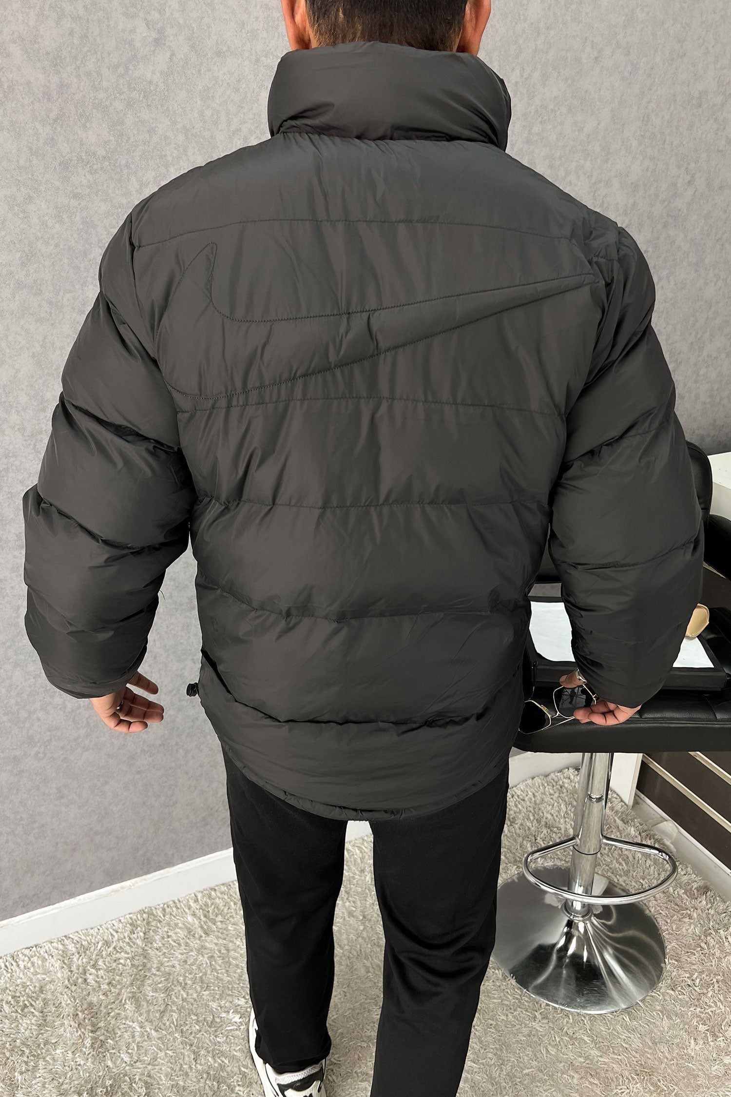 Nke Icon Inside Sherpa Double Sided Imported Puffer Jacket