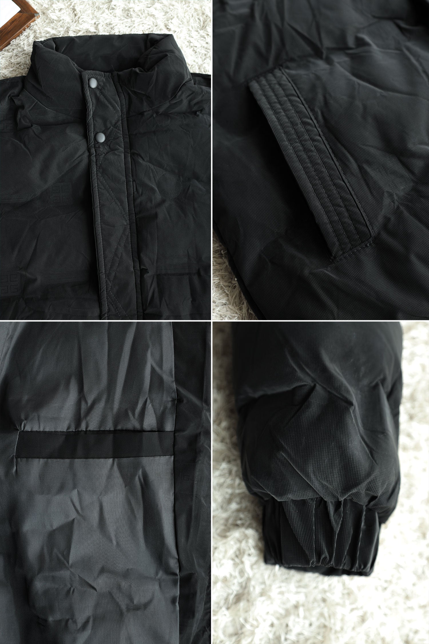 Stay Warm Textile Design Quilted Padded Imported Puffer Jacket