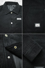 Lining Pattern Design Imported Men's Woolen Jacket