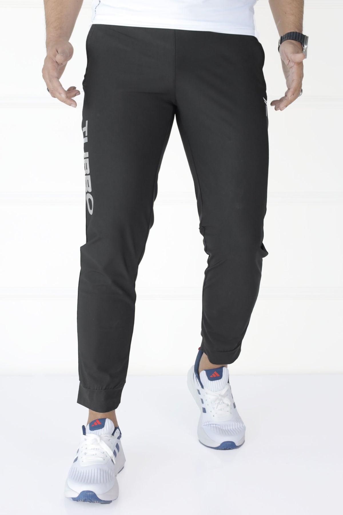 Turbo Relaxed Sport Training Men's Dryfit Trouser In Black