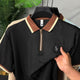 Turbo Knitted Quarter-Zip Polo Shirt