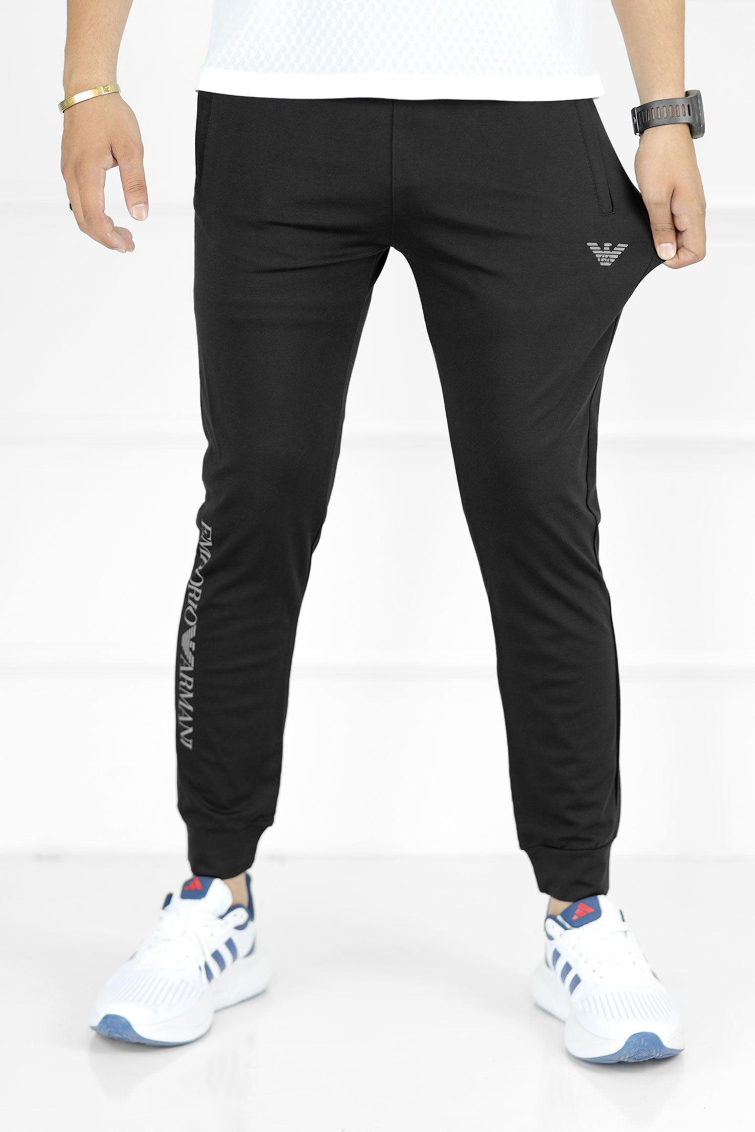 Armni Fusion Track Grip Fit Sportswear Trouser