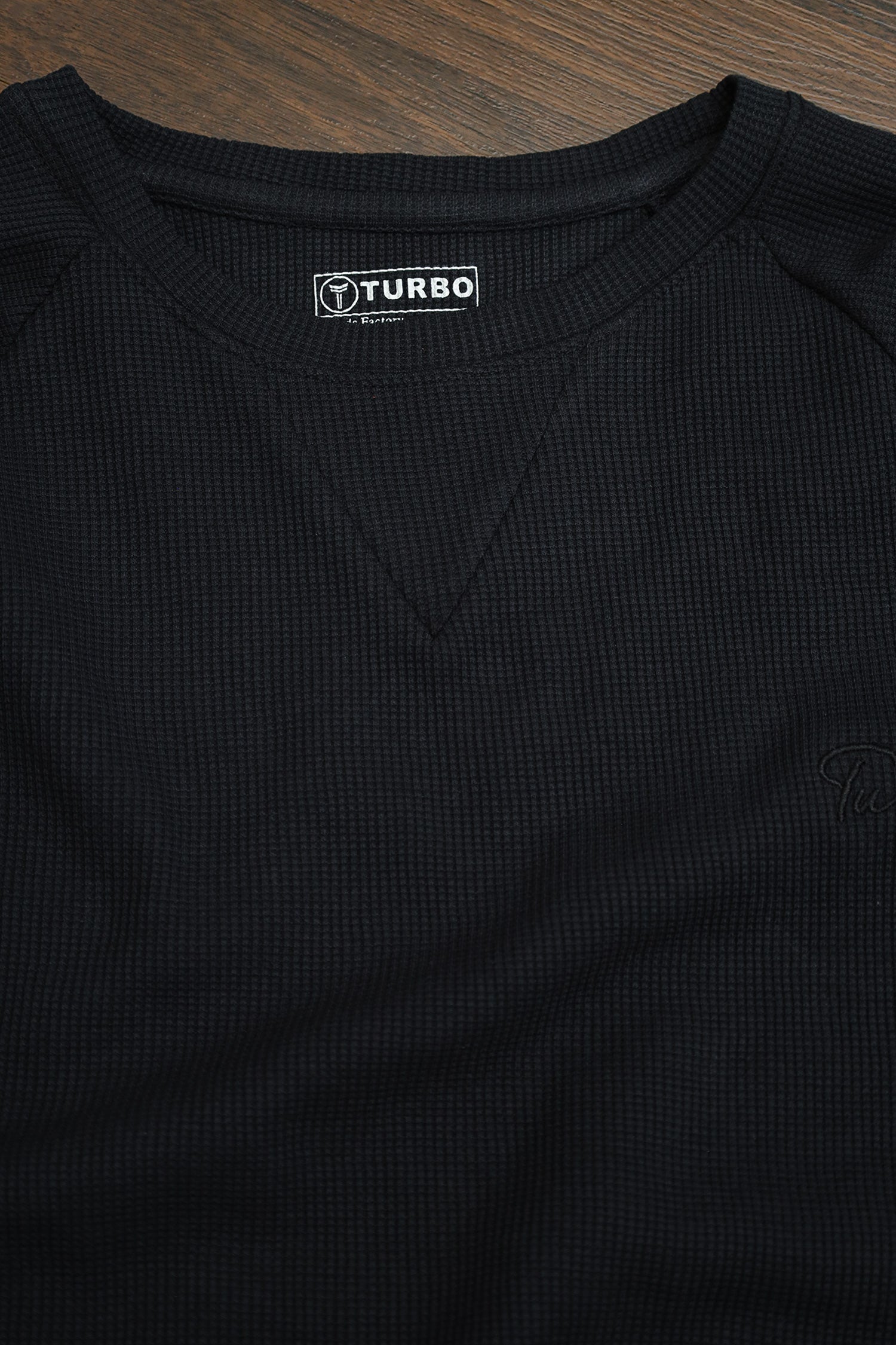 Turbo T Shoulder Style Round Neck Thermal Cotton Men's Sweatshirt