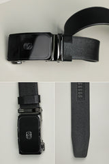 G Metal Alloy Automatic Buckle Branded Belt