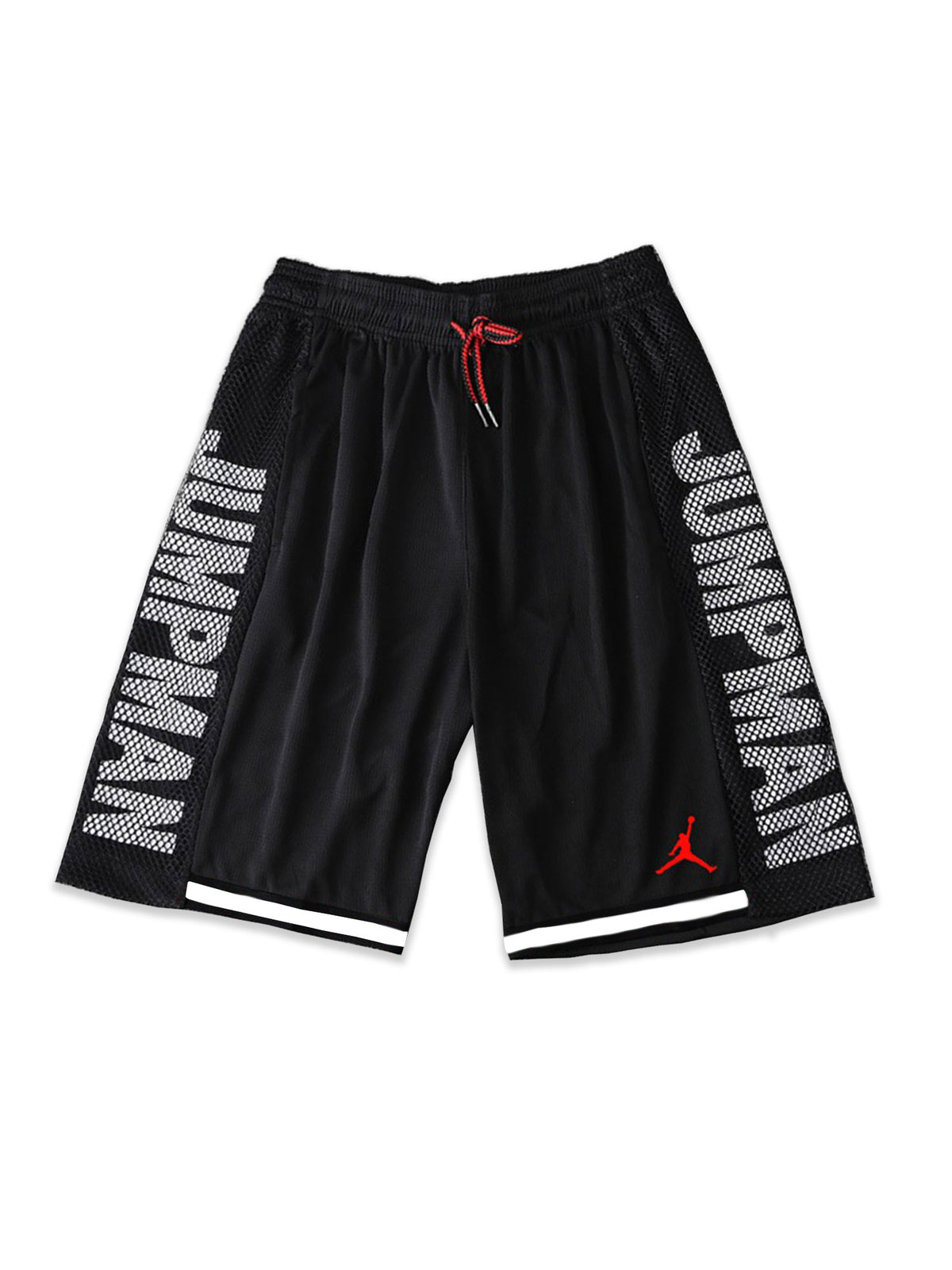 Jrdn Air Jumpman Side Mesh Basketball Shorts In Black