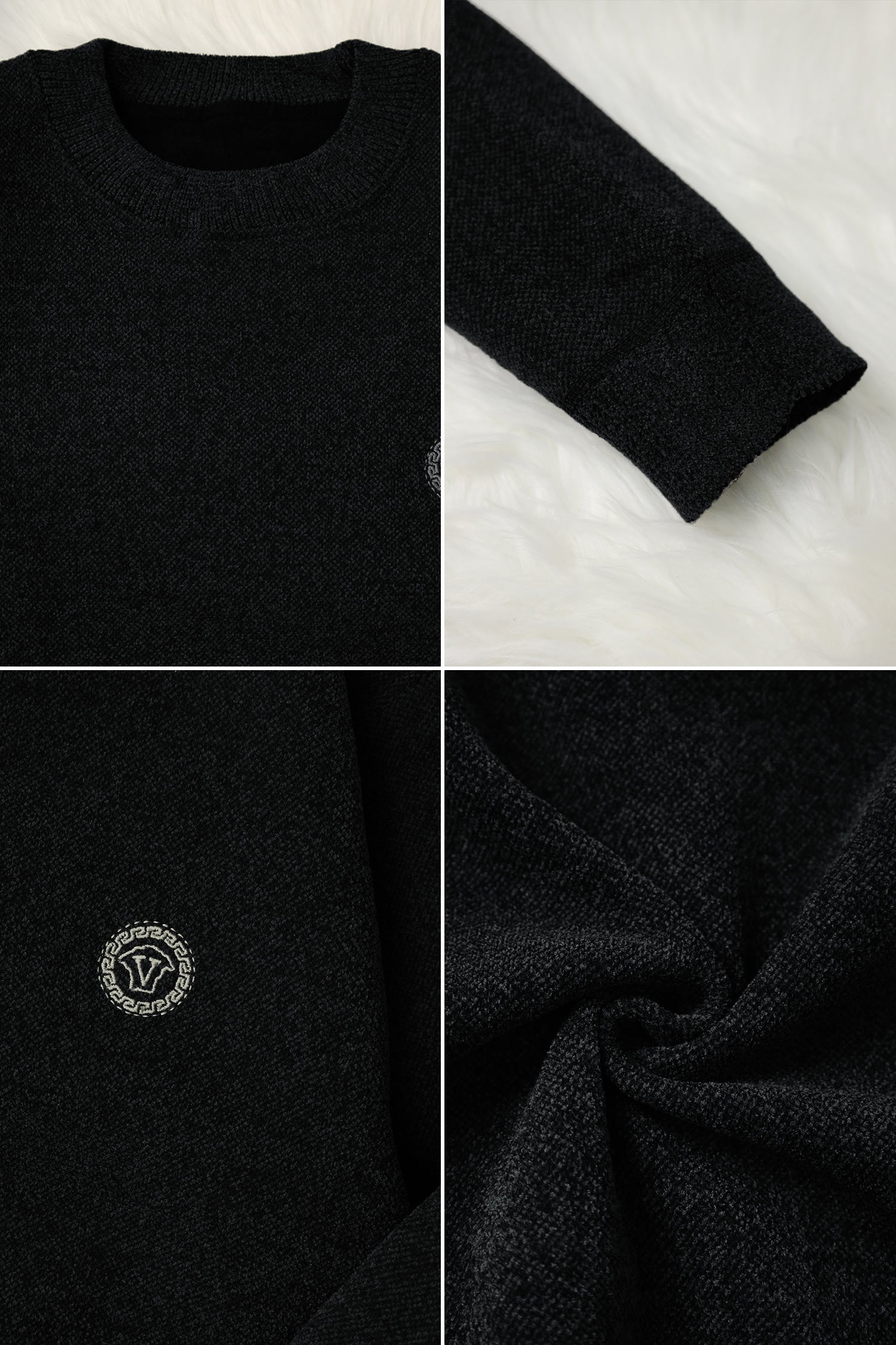 Levelwear Round Neck Imported Men's Sweatshirt
