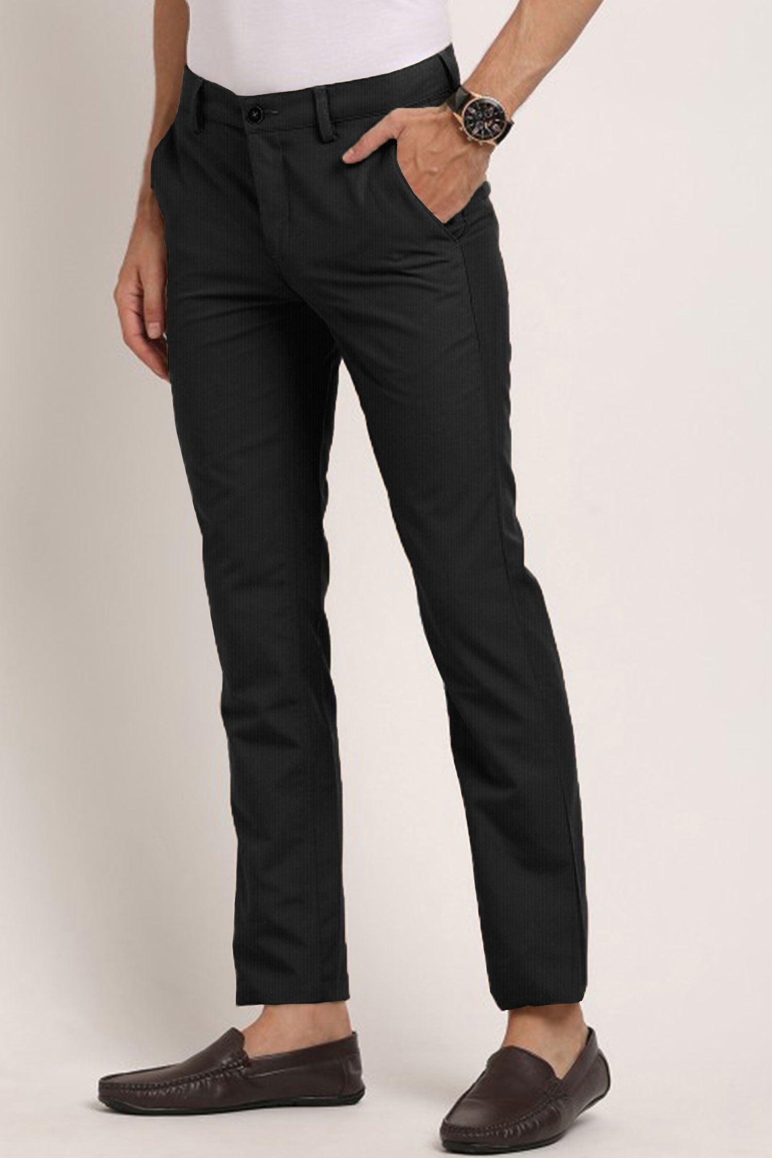 Turbo Urban Executive Slim Fit Cotton Pant