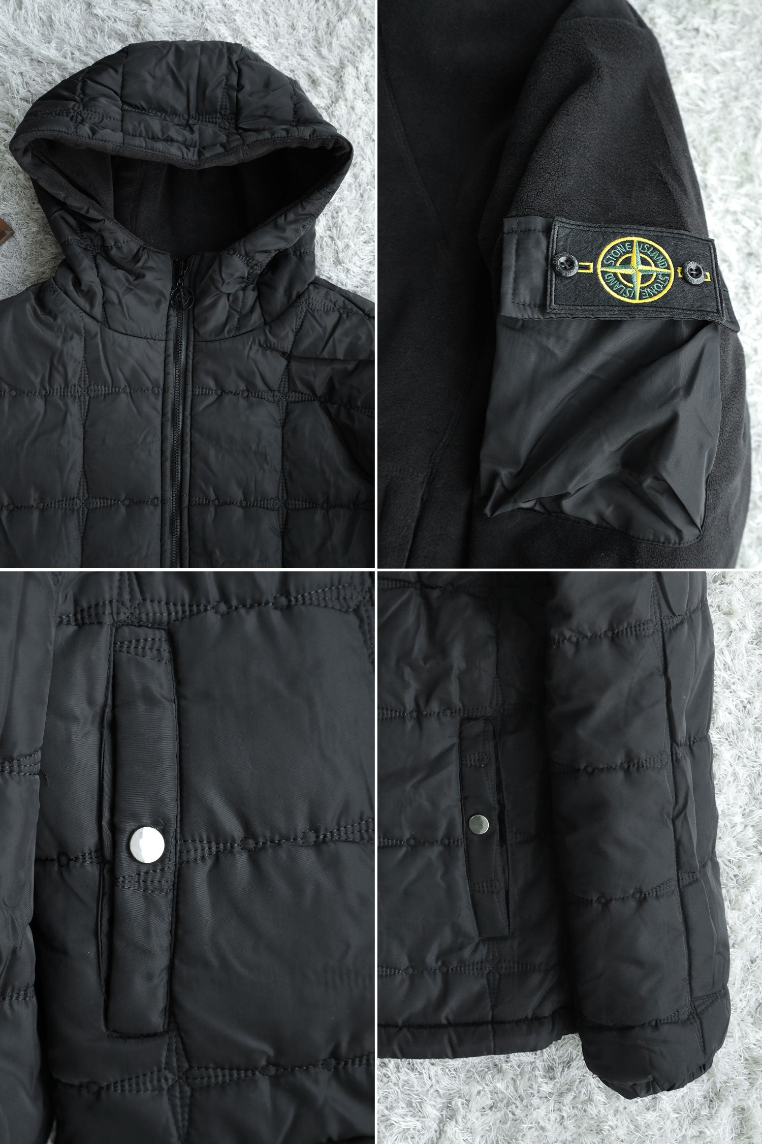 Stone Island Hooded Double Side Imported Puffer Jacket