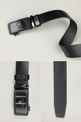 G Metal Alloy Automatic Buckle Branded Belt