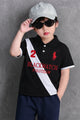 Plo Rph Lren Prominent Diagonal Stripe Younger Kids Polo Shirt
