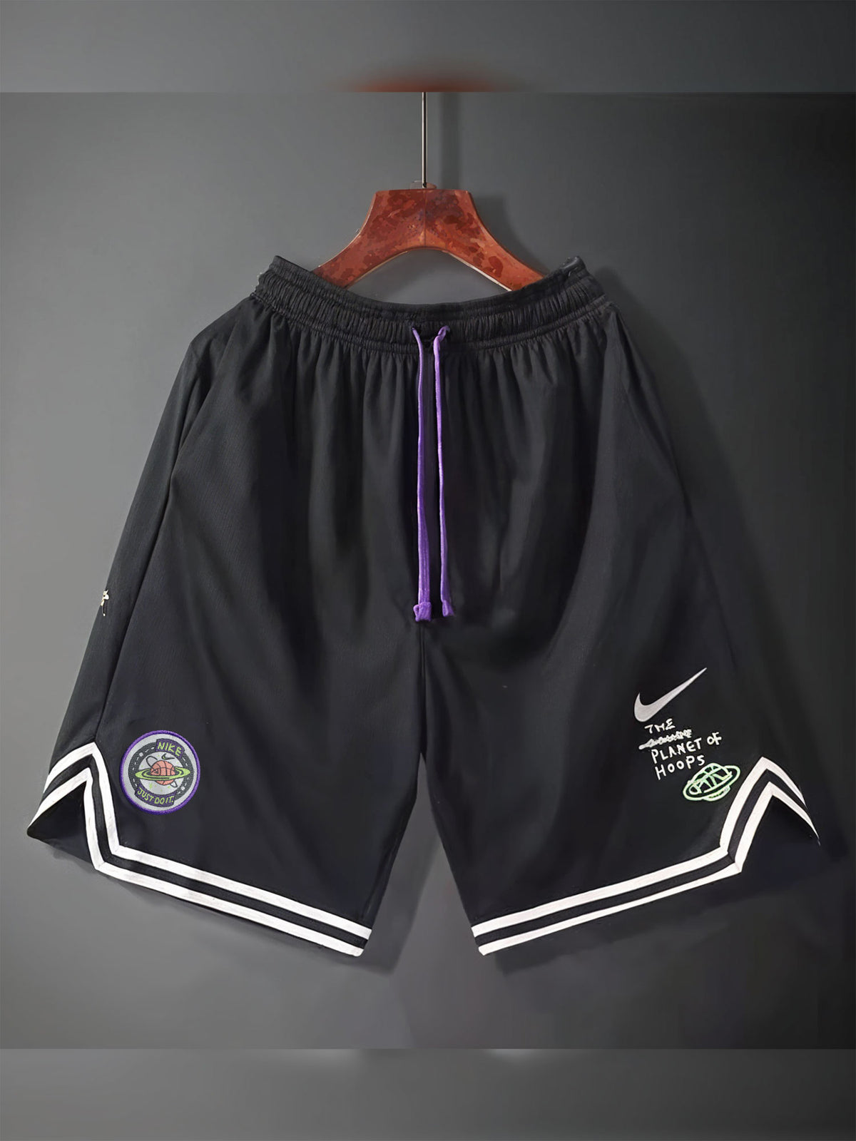Nke Th Planet Of Hoops Men's Shorts In Black
