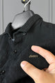 Turbo Vintage Patterend Long Sleeve Cotton Casual Shirt