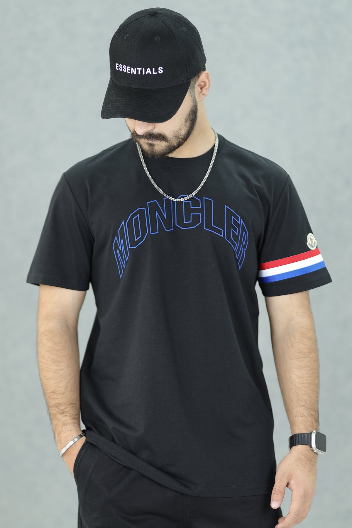 Moncler Diamond Column Imported Round Neck T-Shirt