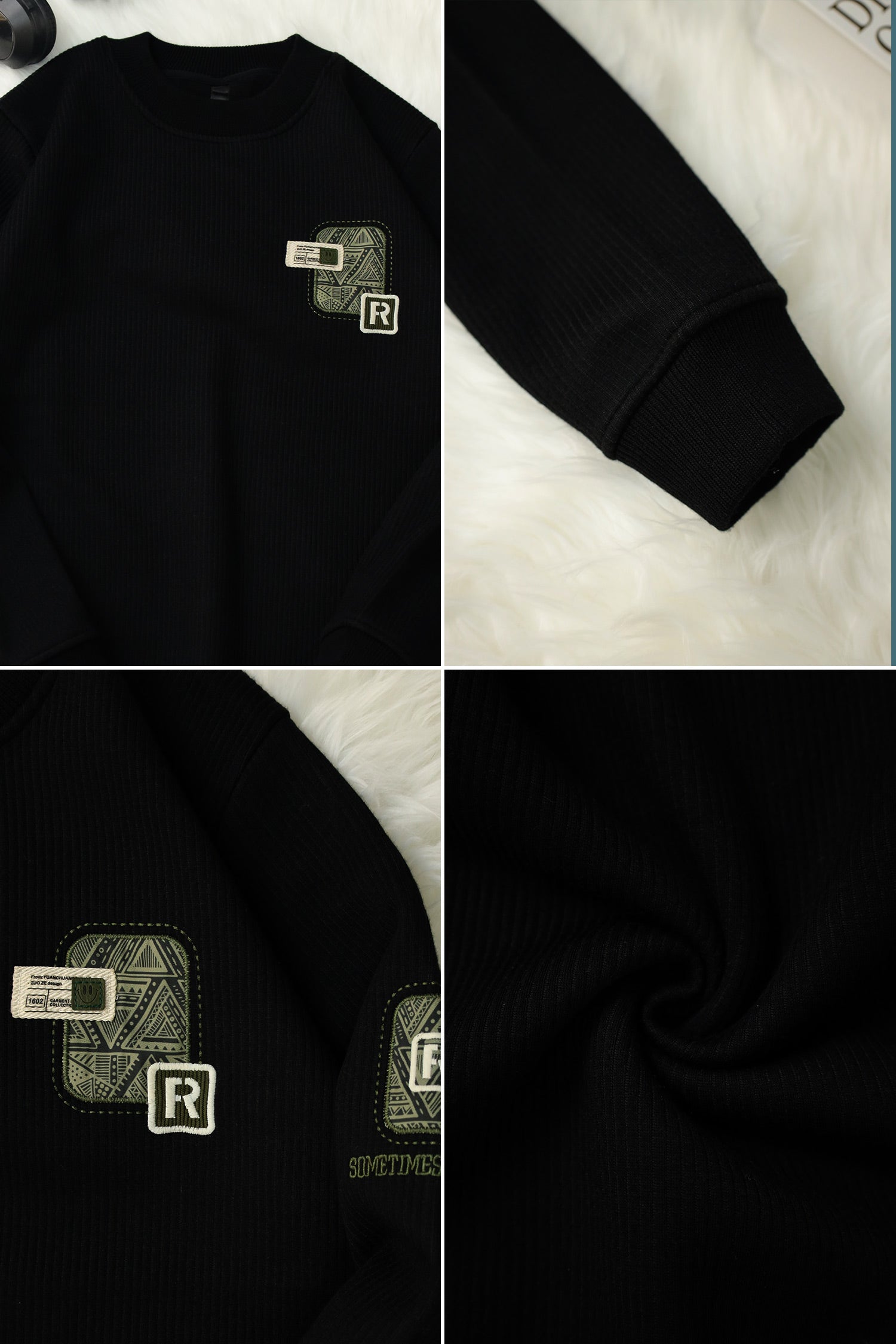 Mens PullOver Round Neck Imported Men's Sweatshirt