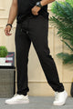 Gcci Casual Lightweight Imported Slim-Fit Trouser In Black