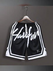 kly Thmson Have fun Writing Men's Shorts In Black