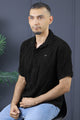 Turbo Artistic Touch Comfort Casual Shirt In Black