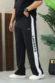 Lcste Tennis Logo Stripe Loose Bottom Trouser