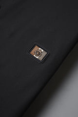 Turbo Passenger Comfort Stitchless Men's Polo Shirt In Black