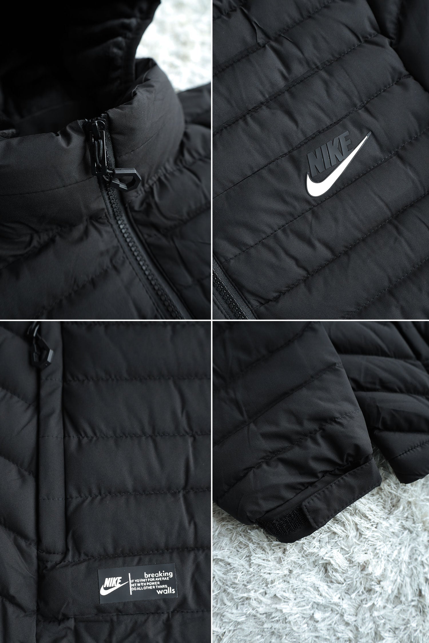 Nke Hooded Imported Puffer Jacket