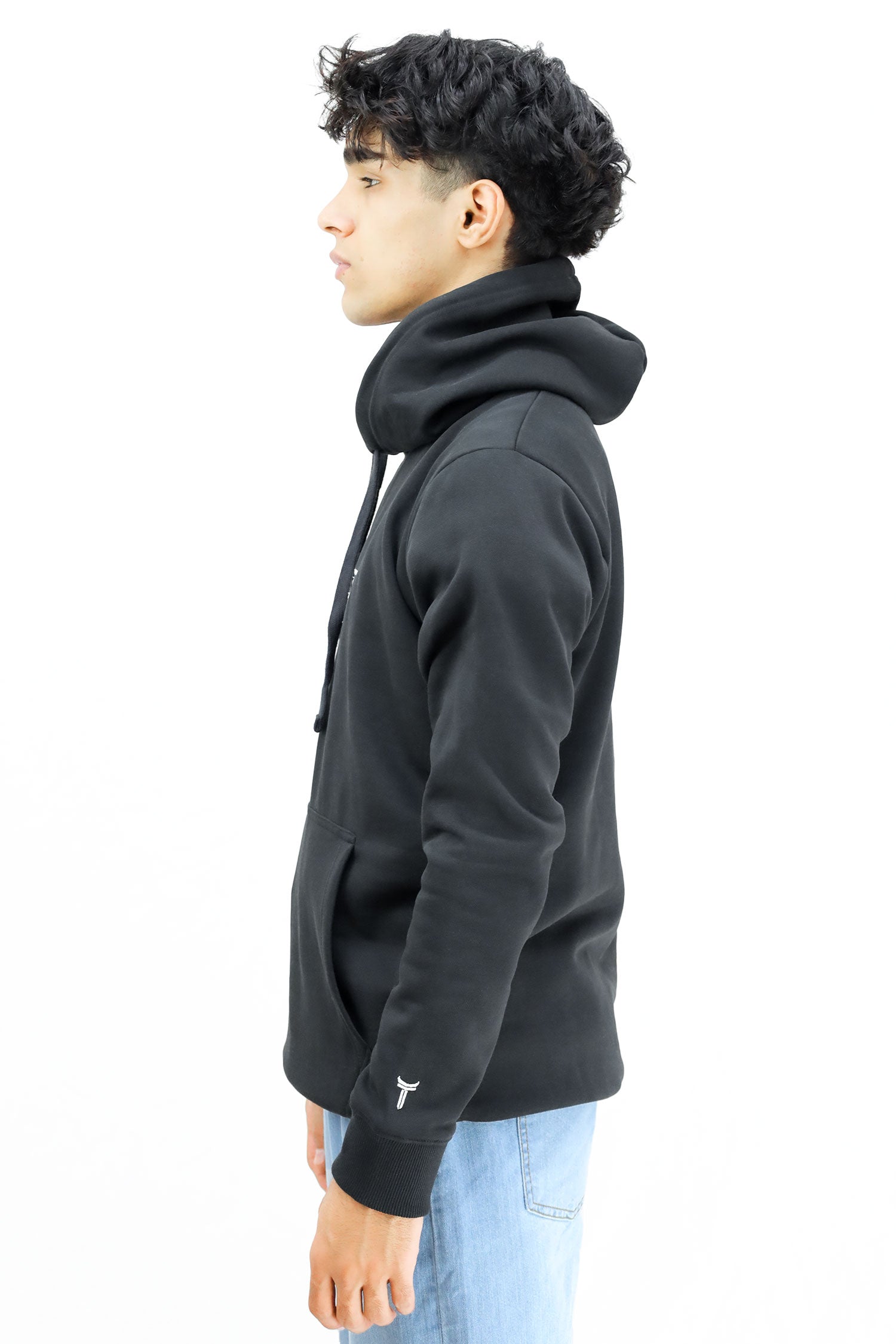 Turbo Elbow Panel Stripe Fleece Hoodie