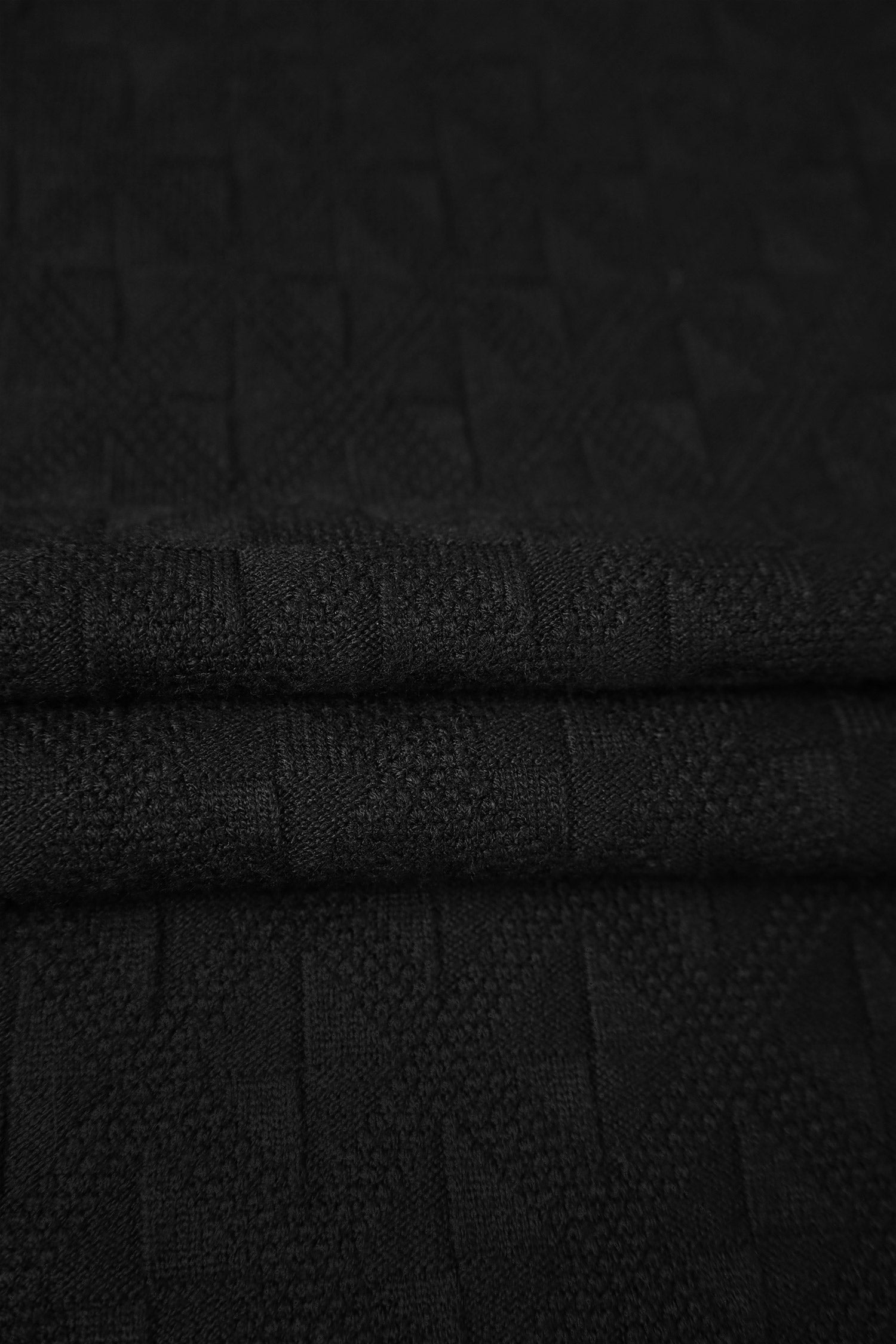 Power Look Patterened Crew-Neck Imported Men's Sweater