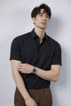 Turbo Textured Finish Button Down Silk Casual Shirt