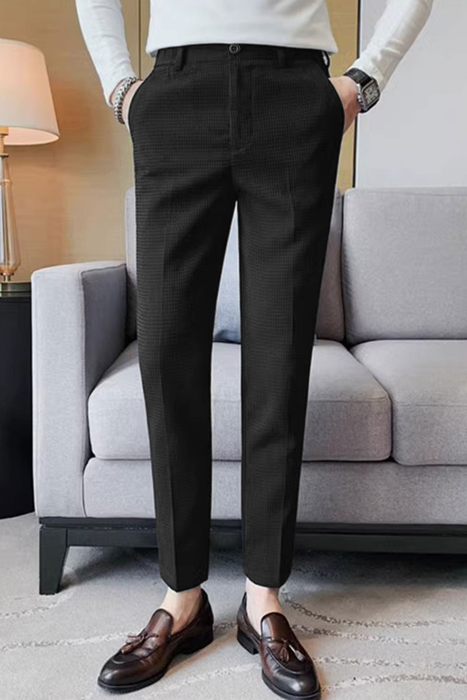 Turbo 'Apex' Elite Series Slimfit Waffle Pant