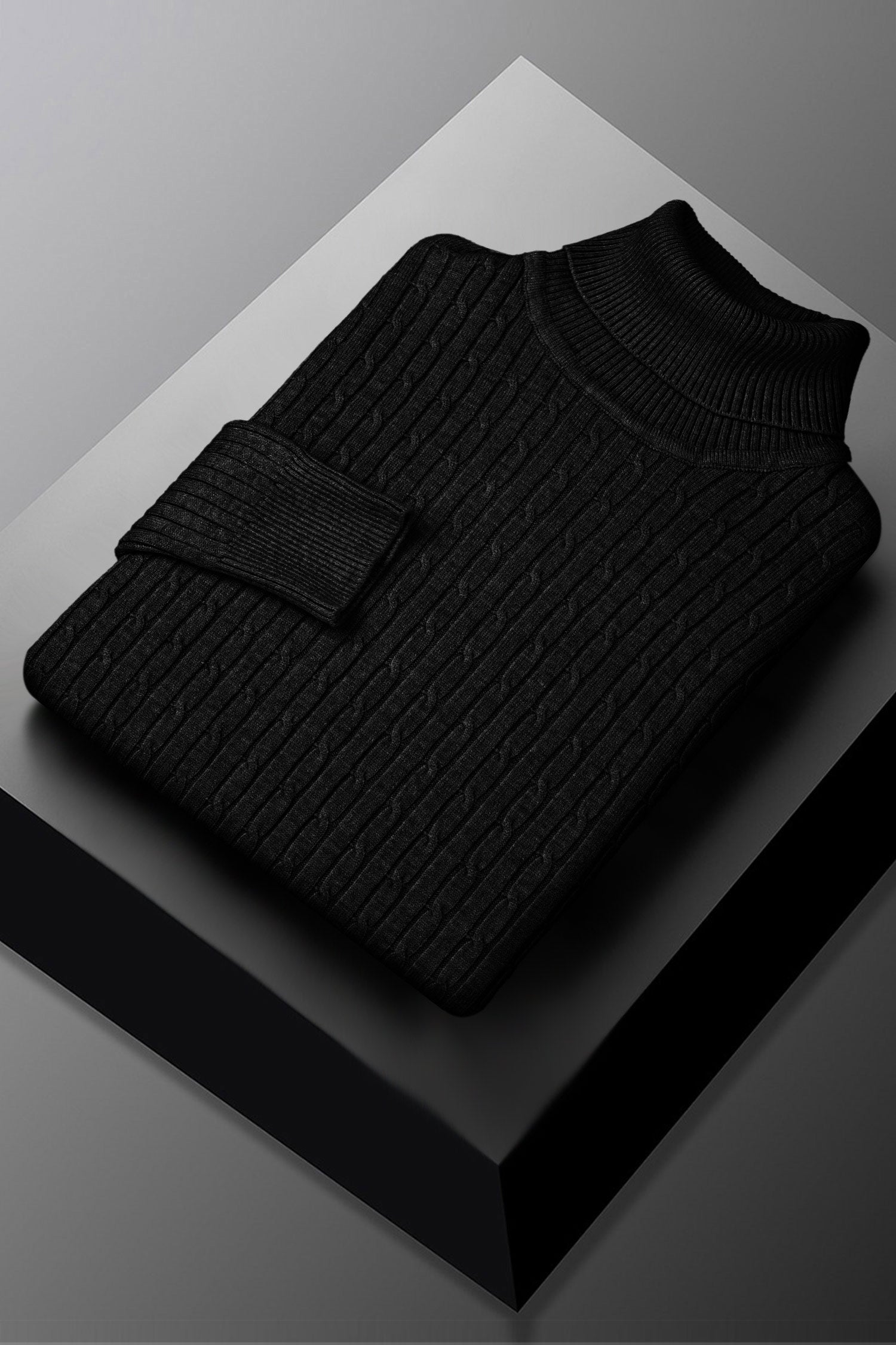 Winter Pullover Turtel High Neck