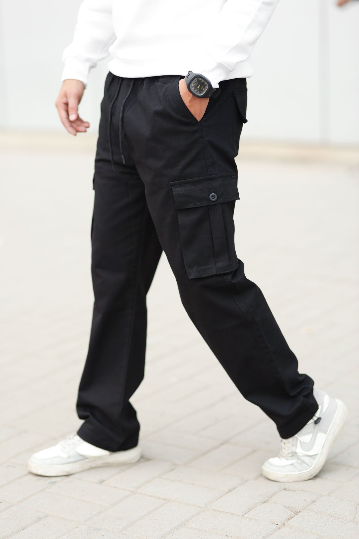 Turbo Loose Bottom Cargo Trouser