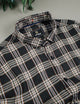 Turbo Tattersall Checkered Long Sleeve Cotton Casual Shirt